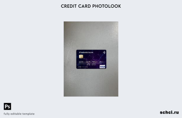 загрузка в цифровом формате, шаблон лицевой стороны карты Visa Angola Standard B