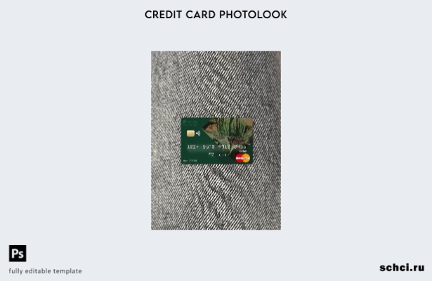 цифровая загрузка Ангольского коммерческого банка, шаблон mastercard photolook с