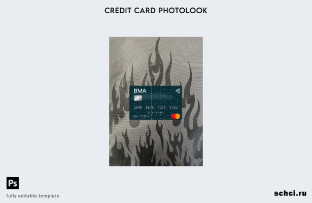 цифровая загрузка Банк Афганистана Millie Afghan Mastercard фотообраз переднего
