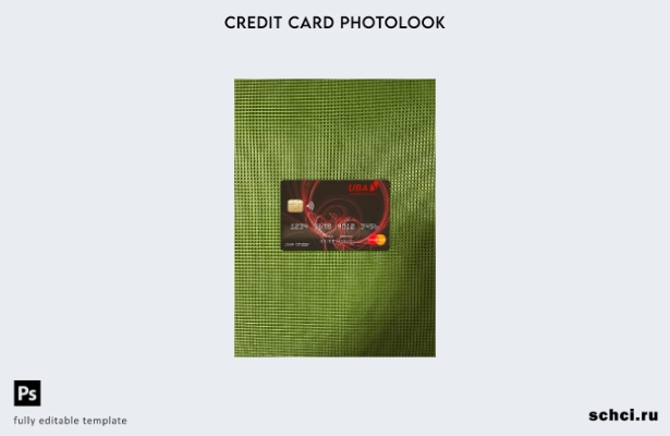 цифровая загрузка Буркина Фасо Объединенный банк для Африки шаблон Mastercard Ph