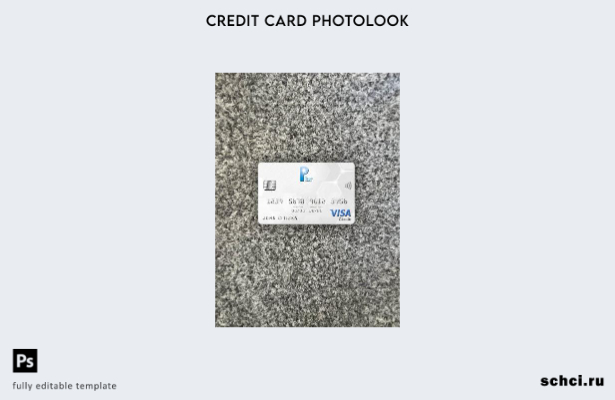 цифровая загрузка Великобритания Пенсионная служба банка Visa Classic Card фотош