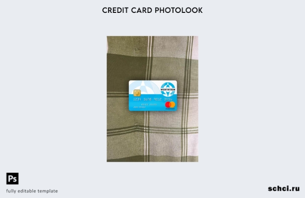 цифровая загрузка Великобритания Weststein Bank Mastercard фотоизображение перед