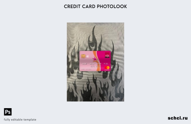 цифровая загрузка Венгрия MKB Bank Mastercard фотоизображение переднего шаблона