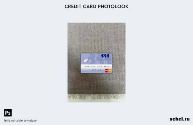 цифровая загрузка Гаити BRH Bank фотошаблон лицевой панели mastercard