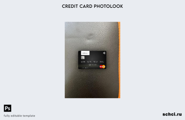 цифровая загрузка Лихтенштейн Valartis Bank шаблон Mastercard Photolook спереди