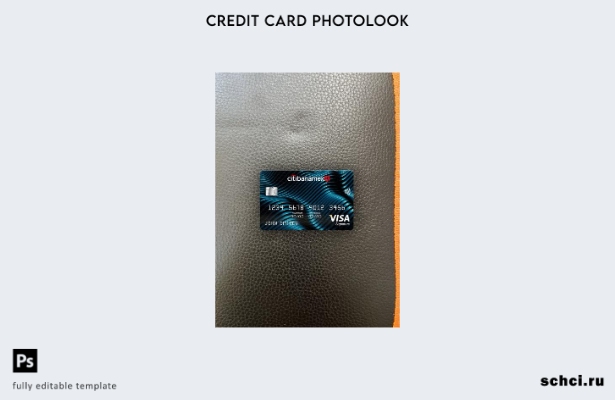 цифровая загрузка Мексика Citibanamex банк виза подпись карта фотообраз переднег