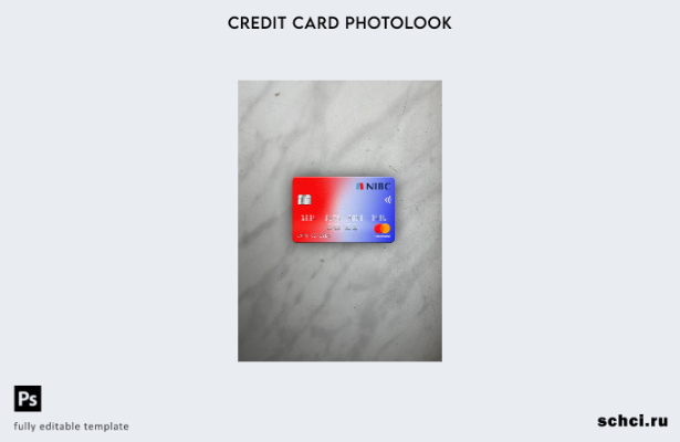 цифровая загрузка Нидерландов NIBC Bank Mastercard фотоизображение переднего шаб