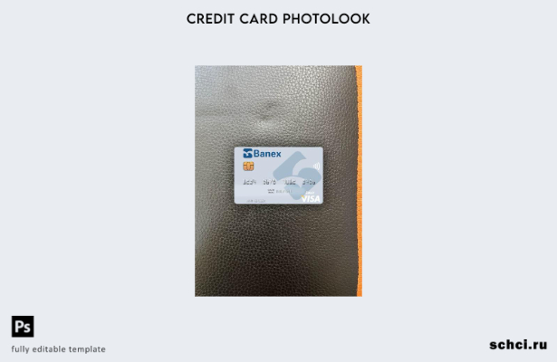цифровая загрузка Перу Banco Banex Visa, дебетовая карта, фото, передний шаблон