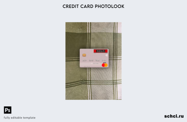 цифровая загрузка Перу Banco de Comercio mastercard, фотоизображение, передний ш