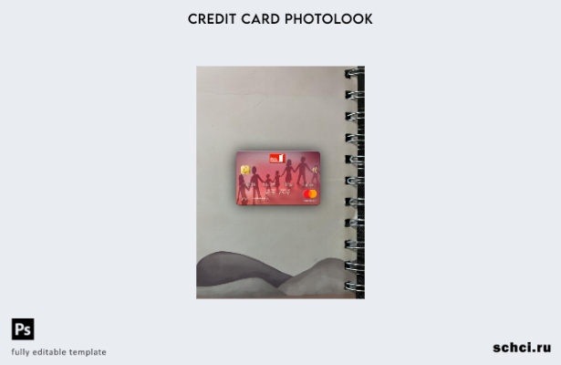 цифровая загрузка Россия Хоум Кредит банк mastercard фотовид переднего шаблона