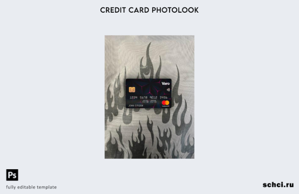 цифровая загрузка США Калифорния Varo Bank Mastercard фотоизображение переднего