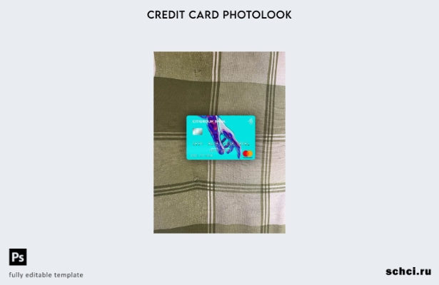 цифровая загрузка США Citigroup Bank Mastercard фотоизображение переднего шаблон