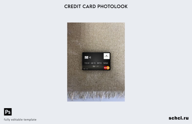 цифровая загрузка Словения Factor Banka Mastercard Photolook передний шаблон