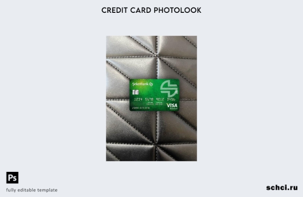 цифровая загрузка Турция Sekerbank Visa Electronic Card фотообраз переднего шабл