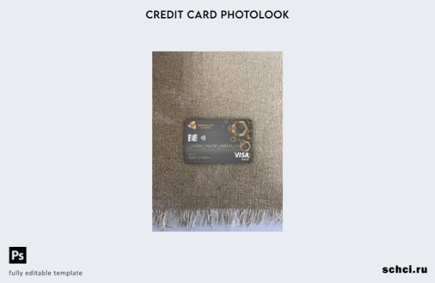 цифровая загрузка Эфиопия Коммерческий банк Visa Gold Card фотоизображение перед