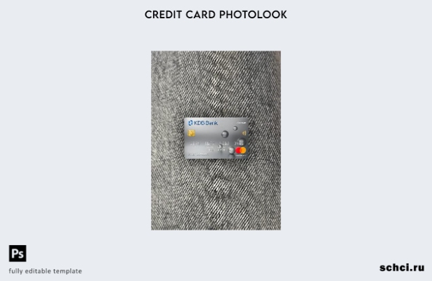 цифровая загрузка Южная Корея KDB Bank Mastercard Platinum Photolook передний ша