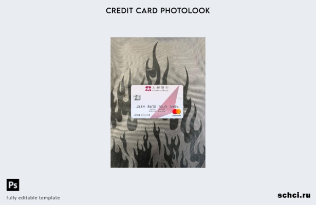 цифровая загрузка гонконгского банка Dah Sing Bank Mastercard Photolook переднег