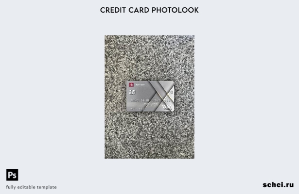 цифровая загрузка сирийского банка Cham Bank Visa Platinum Card, фотоизображение