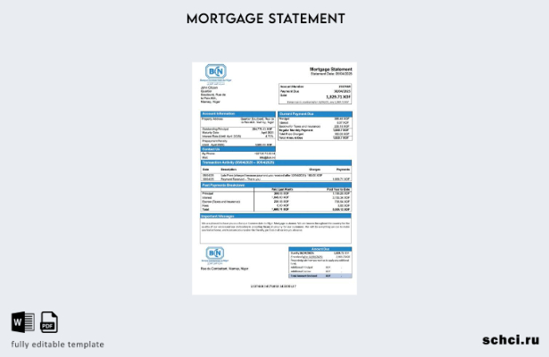 цифровая загрузка Нигера Banque Commerciale du Niger (BCN) выписка по ипотеке ша