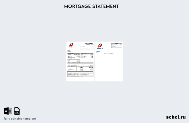 цифровая загрузка выписки по ипотеке ICICI в Пакистане в форматах Word и PDF без