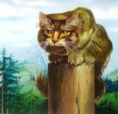 Кот-Баюн в русских народных сказках