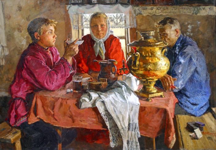 Стожаров У самовара